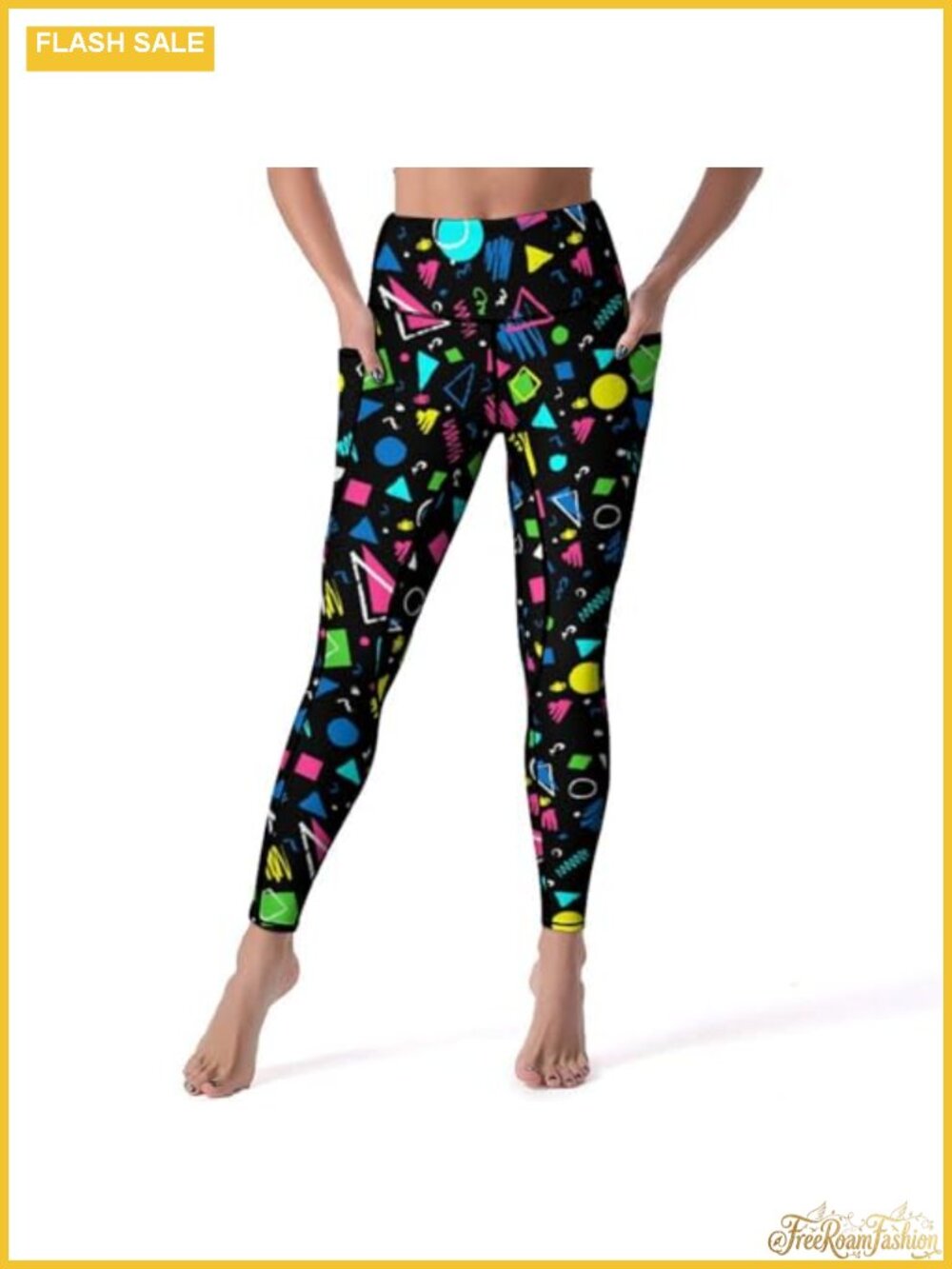 High Waisted Workout Leggings with Pockets Tummy Control Sports Yoga Pants